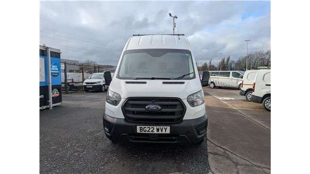 A 2022 FORD TRANSIT White 2.0 350 EcoBlue Euro 6 panel van, 71,300 miles, ULEZ compliant, 6-spe A 2022 FORD TRANSIT White 2.0 350 EcoBlue Euro 6 panel van, 71,300 miles, ULEZ compliant, 6-spe