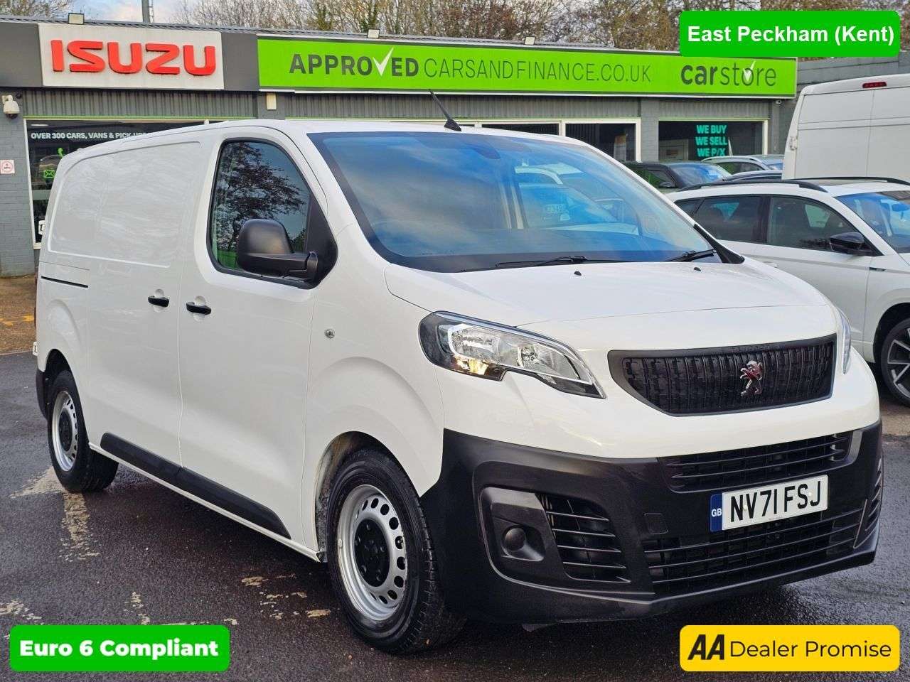 A 2021 PEUGEOT EXPERT White 1.5 BlueHDi Euro 6 panel , 49,500 miles, ULEZ compliant, 6-Speed manu A 2021 PEUGEOT EXPERT White 1.5 BlueHDi Euro 6 panel , 49,500 miles, ULEZ compliant, 6-Speed manu