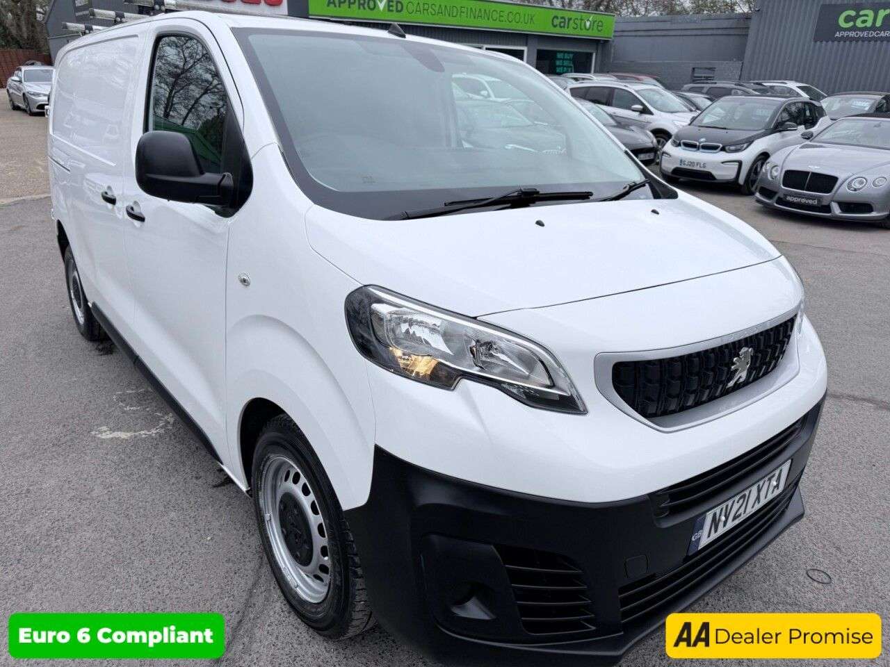 A 2021 PEUGEOT EXPERT White 2.0 BlueHDi Euro 6 panel, 49,960 miles, ULEZ compliant, 6-speed manua A 2021 PEUGEOT EXPERT White 2.0 BlueHDi Euro 6 panel, 49,960 miles, ULEZ compliant, 6-speed manua