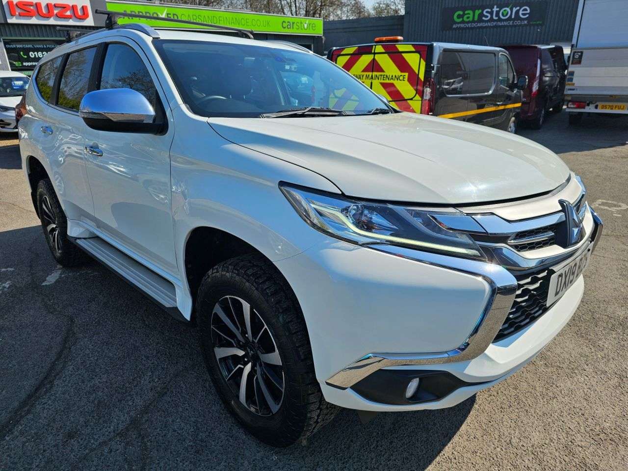 A 2019 MITSUBISHI SHOGUN SPORT White 2.4D 3 Euro 6 SUV, 102,000 miles, ULEZ compliant, Automatic, 4WD, 7 S A 2019 MITSUBISHI SHOGUN SPORT White 2.4D 3 Euro 6 SUV, 102,000 miles, ULEZ compliant, Automatic, 4WD, 7 S
