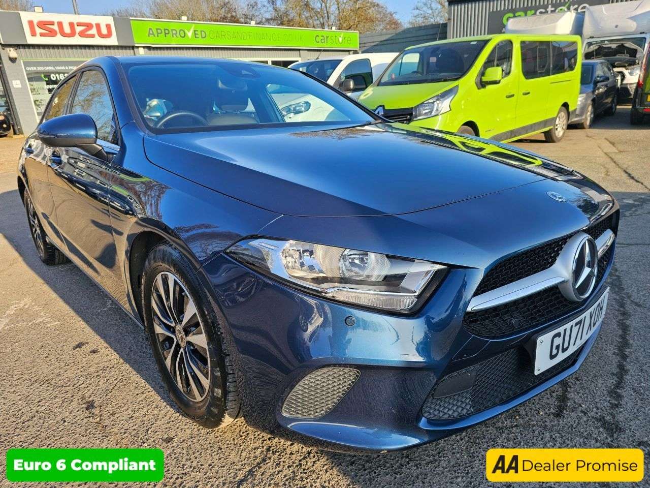 A 2021 MERCEDES-BENZ A-CLASS Blue 1.3 A180 SE Euro 6 hatchback, 34,900 miles, ULEZ compliant, Automatic, A 2021 MERCEDES-BENZ A-CLASS Blue 1.3 A180 SE Euro 6 hatchback, 34,900 miles, ULEZ compliant, Automatic,