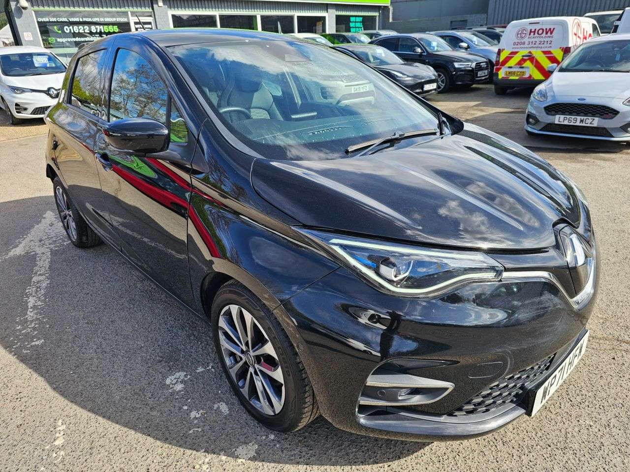 A 2021 RENAULT ZOE Black R135 EV50 GT Line Hatchback, 39,533 miles, Rapid Charge Electric Auto A 2021 RENAULT ZOE Black R135 EV50 GT Line Hatchback, 39,533 miles, Rapid Charge Electric Auto