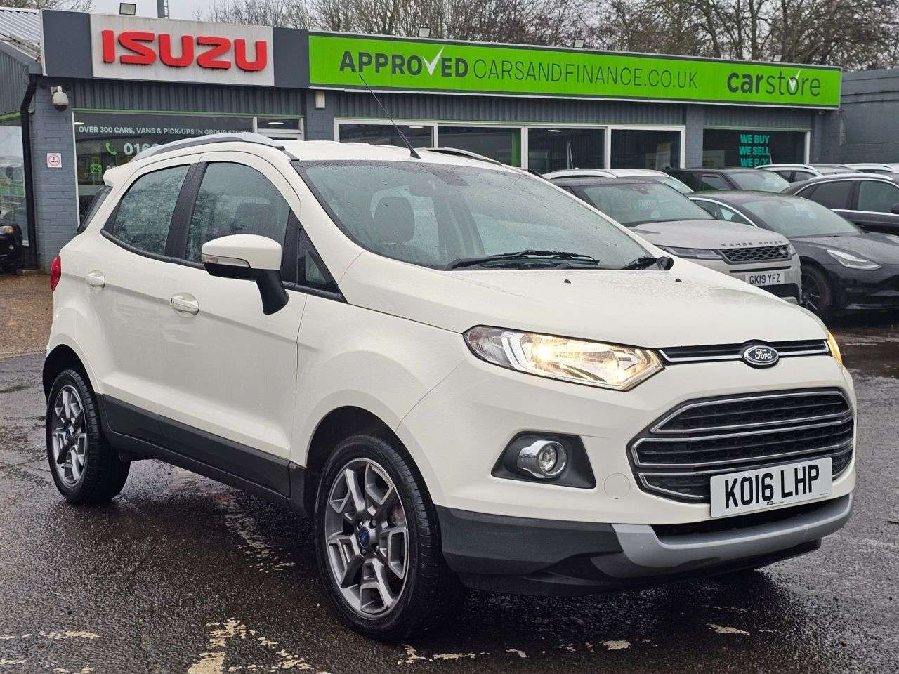 A 2016 FORD ECOSPORT White 1.5 TDCi Titanium SUV, 59,859 miles, ULEZ compliant, Manual, 17in all A 2016 FORD ECOSPORT White 1.5 TDCi Titanium SUV, 59,859 miles, ULEZ compliant, Manual, 17in all