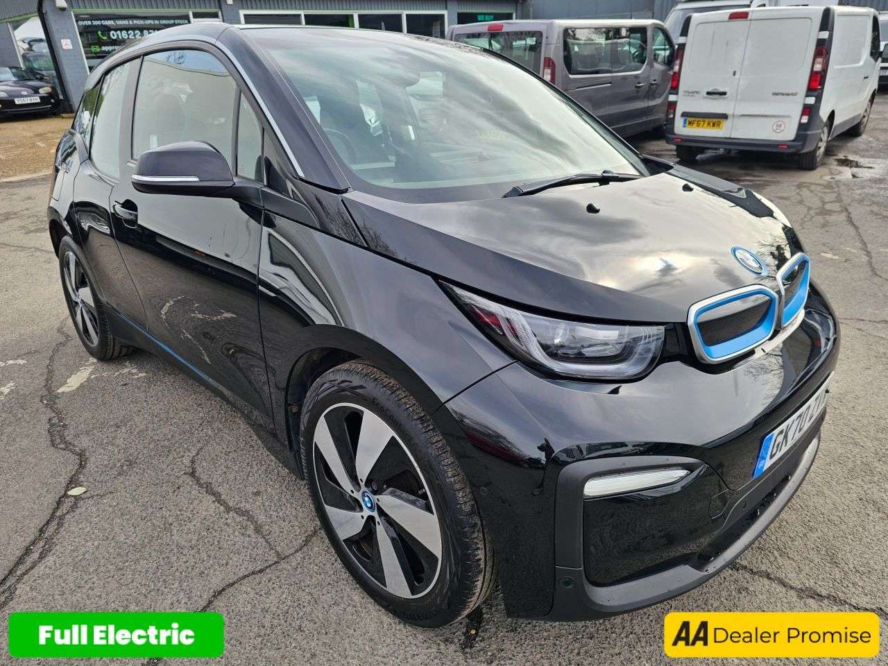 A 2020 BMW I3 Black 42.2kWh Electric Hatchback, 56,400 miles, Automatic, 19" Alloys, Appl A 2020 BMW I3 Black 42.2kWh Electric Hatchback, 56,400 miles, Automatic, 19" Alloys, Appl