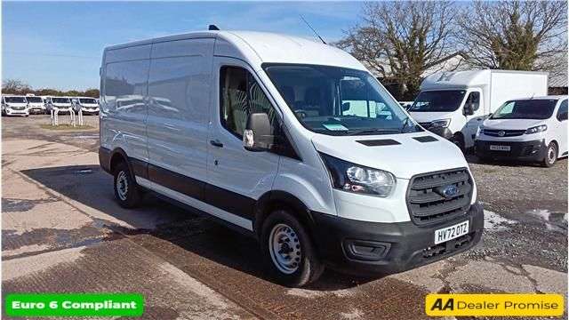 A 2022 FORD TRANSIT White 2.0 350 EcoBlue Euro 6 panel van, 33,100 miles, ULEZ compliant, 6-Spe A 2022 FORD TRANSIT White 2.0 350 EcoBlue Euro 6 panel van, 33,100 miles, ULEZ compliant, 6-Spe