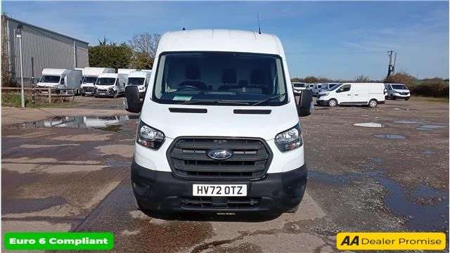 A 2022 FORD TRANSIT White 2.0 350 EcoBlue Euro 6 panel van, 33,100 miles, ULEZ compliant, 6-Spe A 2022 FORD TRANSIT White 2.0 350 EcoBlue Euro 6 panel van, 33,100 miles, ULEZ compliant, 6-Spe