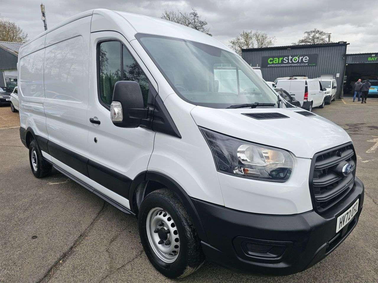 A 2022 FORD TRANSIT White 2.0 350 EcoBlue Euro 6 panel van, 33,100 miles, ULEZ compliant, 6-Spe A 2022 FORD TRANSIT White 2.0 350 EcoBlue Euro 6 panel van, 33,100 miles, ULEZ compliant, 6-Spe