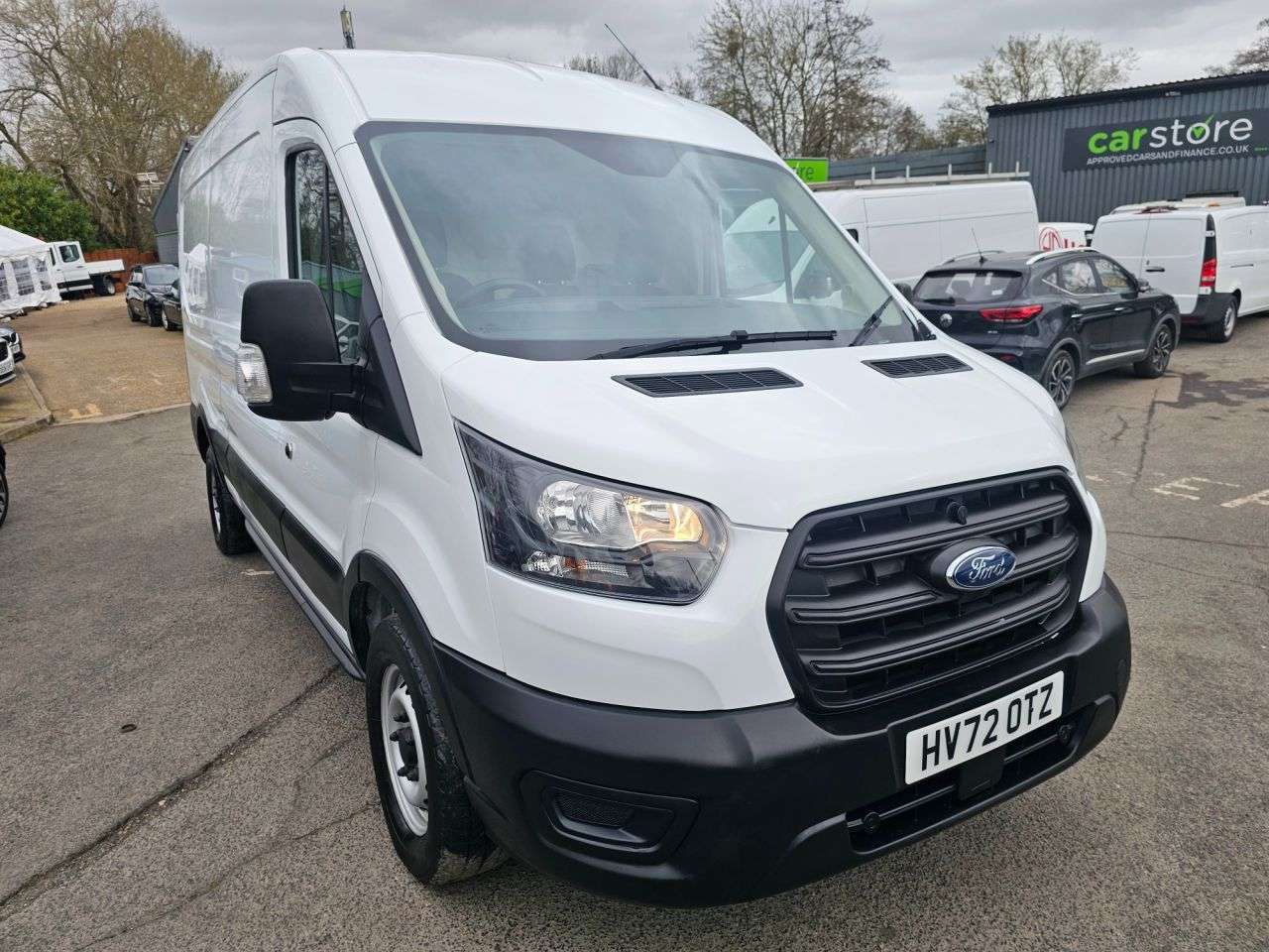 A 2022 FORD TRANSIT White 2.0 350 EcoBlue Euro 6 panel van, 33,100 miles, ULEZ compliant, 6-Spe A 2022 FORD TRANSIT White 2.0 350 EcoBlue Euro 6 panel van, 33,100 miles, ULEZ compliant, 6-Spe