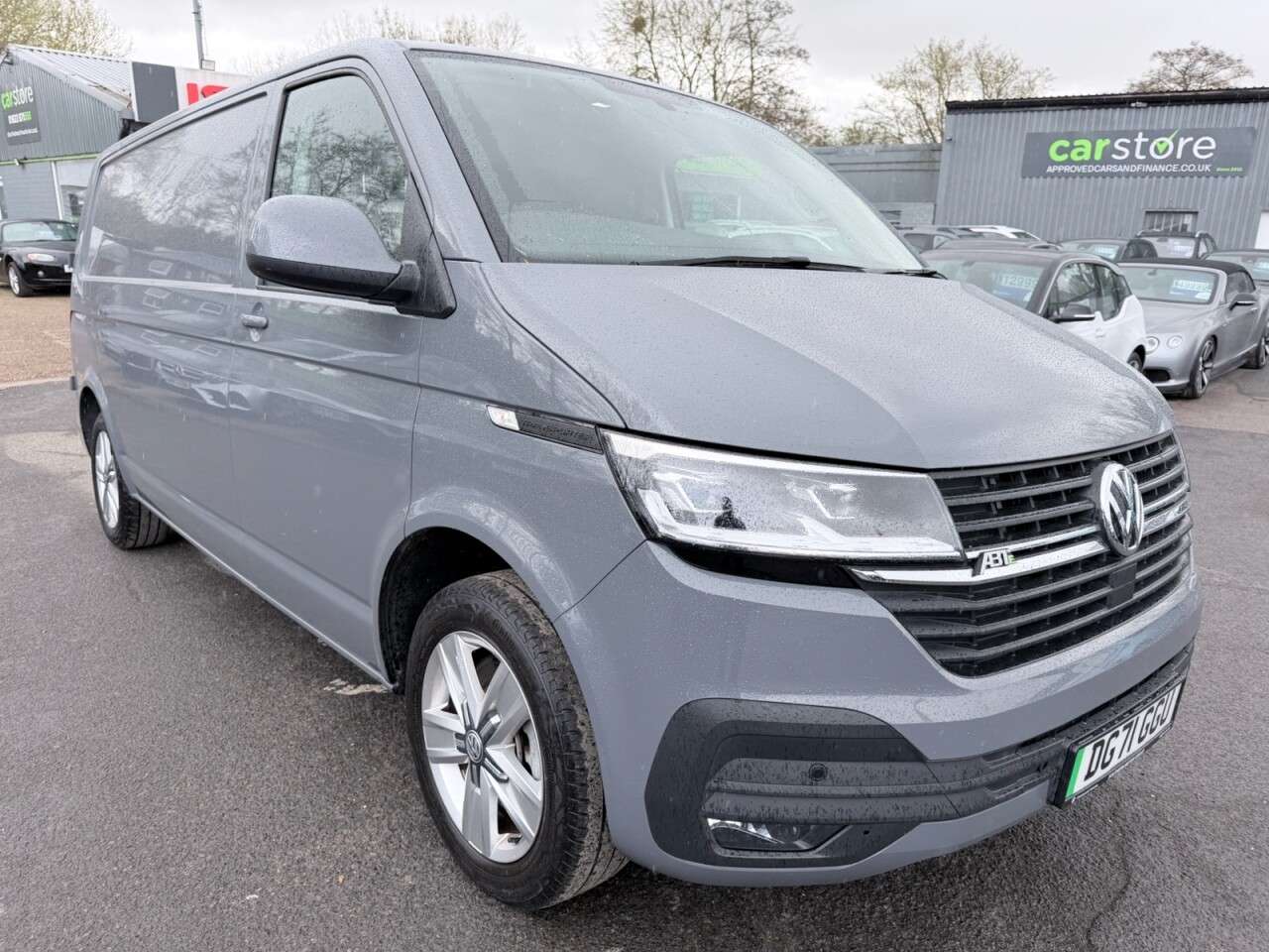 A 2021 VOLKSWAGEN E-TRANSPORTER Grey E 110 37.3kWh electric panel van, 10,600 miles, Automatic, A/C, 6.5in A 2021 VOLKSWAGEN E-TRANSPORTER Grey E 110 37.3kWh electric panel van, 10,600 miles, Automatic, A/C, 6.5in