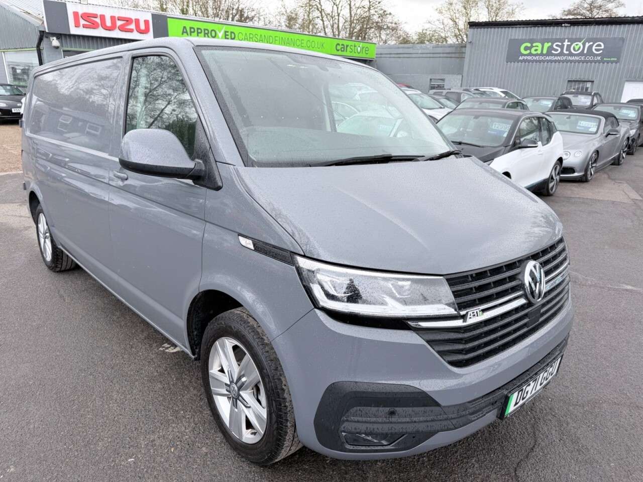 A 2021 VOLKSWAGEN E-TRANSPORTER Grey E 110 37.3kWh electric panel van, 10,600 miles, Automatic, A/C, 6.5in A 2021 VOLKSWAGEN E-TRANSPORTER Grey E 110 37.3kWh electric panel van, 10,600 miles, Automatic, A/C, 6.5in