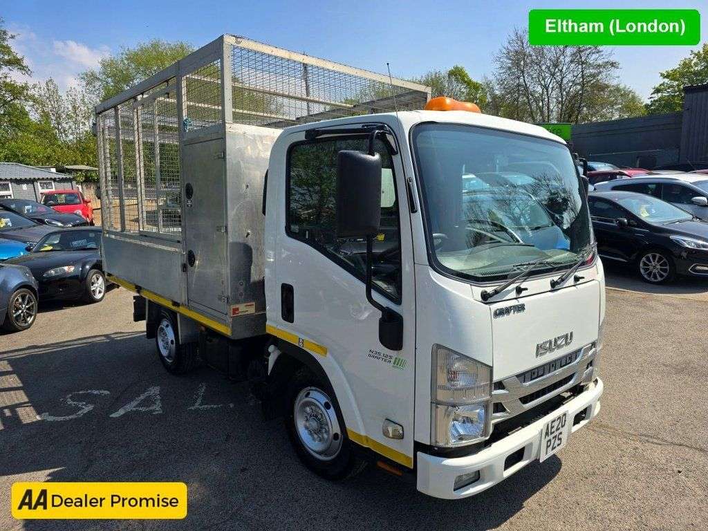 A 2020 ISUZU GRAFTER 1.9D N35 Tipper, 58,000 miles, 1 owner, ULEZ, Euro 6, alloy cage, 6-speed m A 2020 ISUZU GRAFTER 1.9D N35 Tipper, 58,000 miles, 1 owner, ULEZ, Euro 6, alloy cage, 6-speed m
