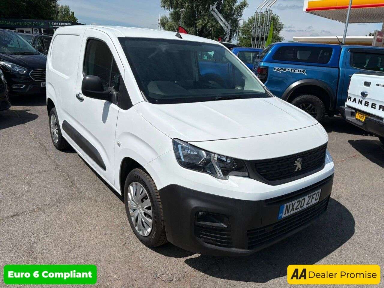 A 2020 PEUGEOT PARTNER White 1.5 BlueHDi Euro 6 panel van, 44,000 miles, ULEZ compliant, 5-Speed m A 2020 PEUGEOT PARTNER White 1.5 BlueHDi Euro 6 panel van, 44,000 miles, ULEZ compliant, 5-Speed m