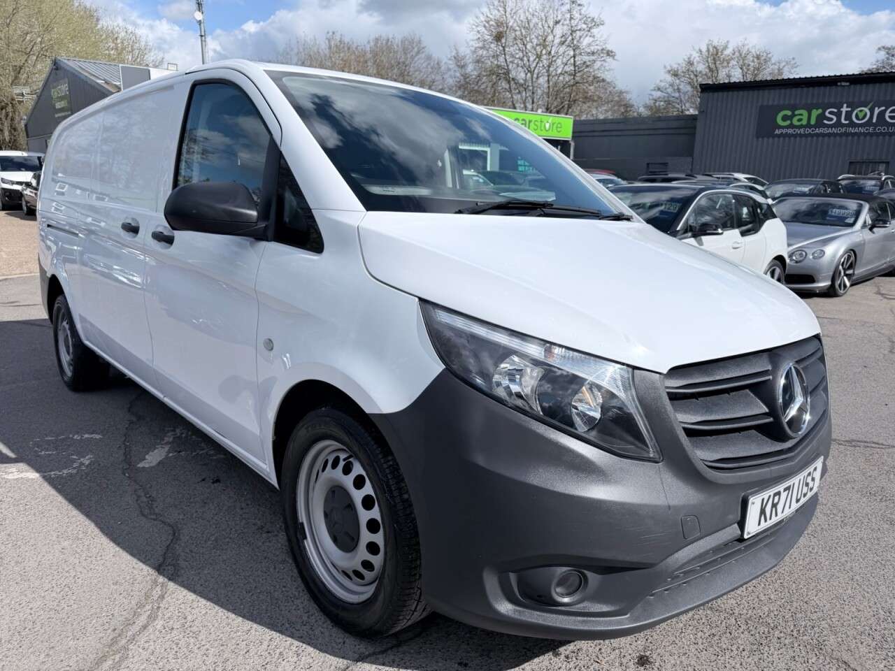 A 2021 MERCEDES-BENZ VITO White 2.0 116 CDI Progressive Euro 6 panel van, 55,000 miles, ULEZ complian A 2021 MERCEDES-BENZ VITO White 2.0 116 CDI Progressive Euro 6 panel van, 55,000 miles, ULEZ complian