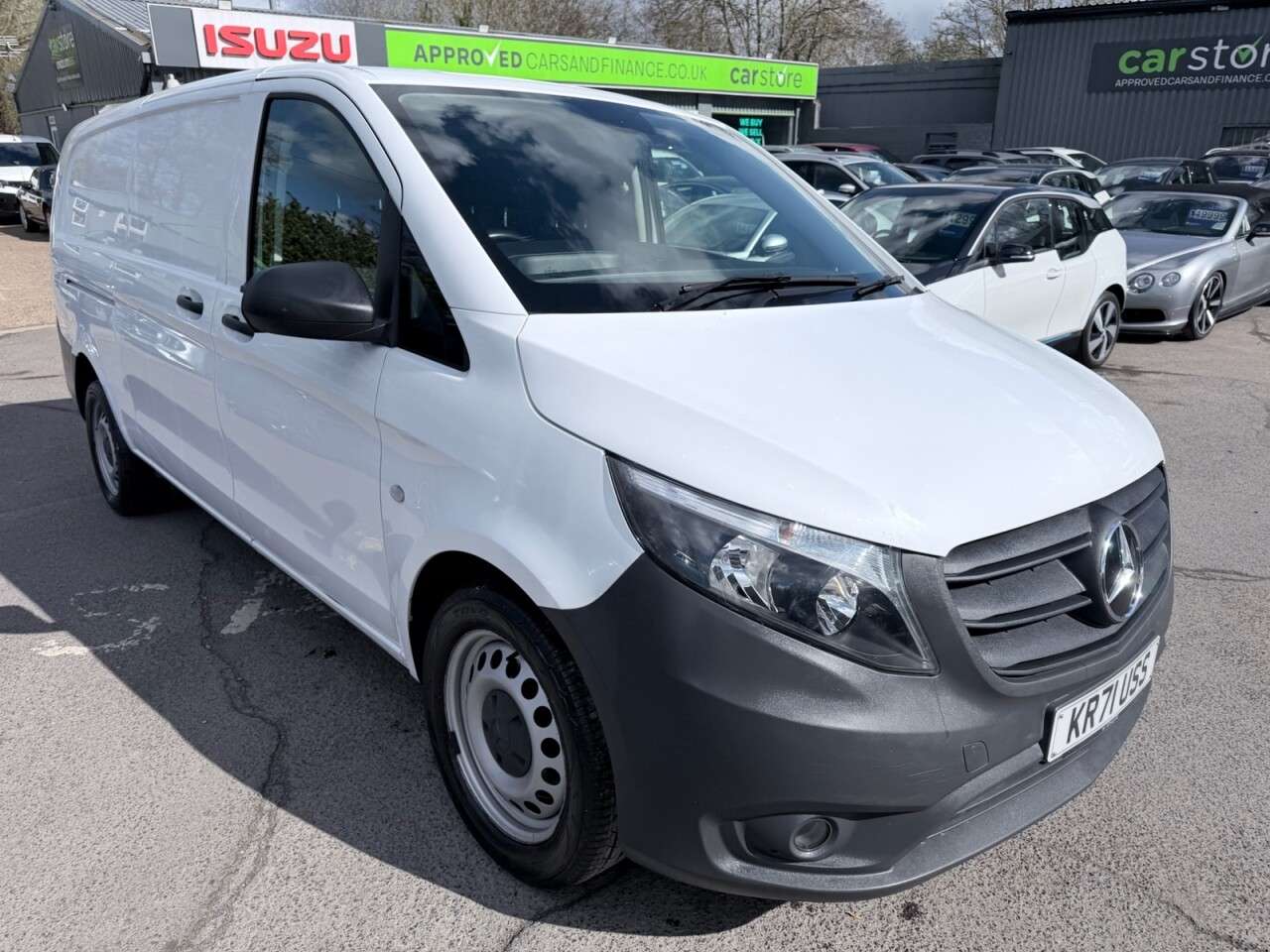 A 2021 MERCEDES-BENZ VITO White 2.0 116 CDI Progressive Euro 6 panel van, 55,000 miles, ULEZ complian A 2021 MERCEDES-BENZ VITO White 2.0 116 CDI Progressive Euro 6 panel van, 55,000 miles, ULEZ complian