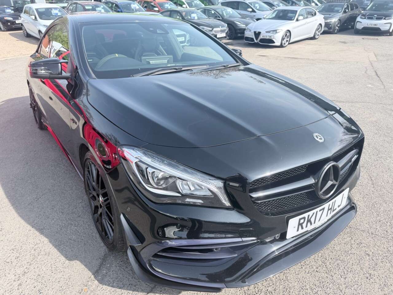 A 2017 MERCEDES-BENZ CLA Black 2.0 CLA45 AMG Yellow Night Edition, 57,000 miles, ULEZ compliant, Aut A 2017 MERCEDES-BENZ CLA Black 2.0 CLA45 AMG Yellow Night Edition, 57,000 miles, ULEZ compliant, Aut