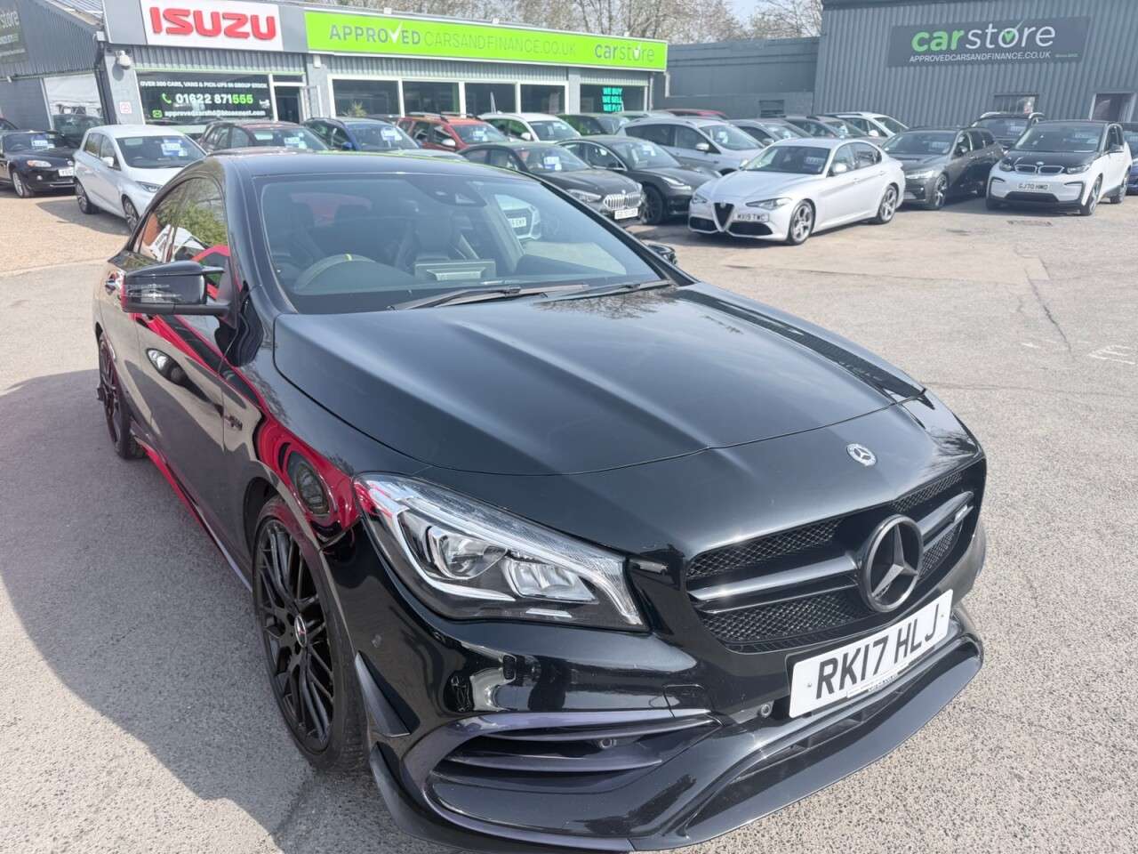 A 2017 MERCEDES-BENZ CLA Black 2.0 CLA45 AMG Yellow Night Edition, 57,000 miles, ULEZ compliant, Aut A 2017 MERCEDES-BENZ CLA Black 2.0 CLA45 AMG Yellow Night Edition, 57,000 miles, ULEZ compliant, Aut