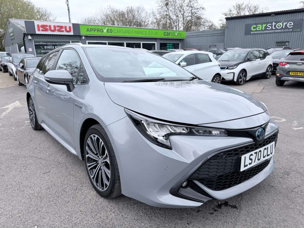 A 2020 TOYOTA COROLLA Grey 2.0 VVT-h Design Touring Sports, 74,973 miles, ULEZ compliant, Hybrid A 2020 TOYOTA COROLLA Grey 2.0 VVT-h Design Touring Sports, 74,973 miles, ULEZ compliant, Hybrid