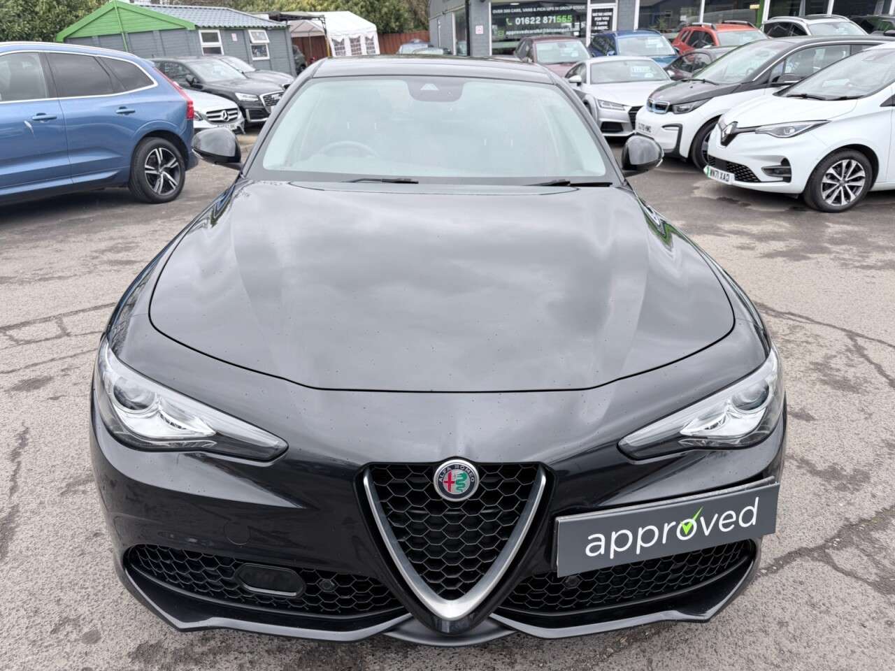 A 2019 ALFA ROMEO GIULIA Black 2.0T Veloce Euro 6 saloon, 51,416 miles, ULEZ compliant, Auto, Leathe A 2019 ALFA ROMEO GIULIA Black 2.0T Veloce Euro 6 saloon, 51,416 miles, ULEZ compliant, Auto, Leathe