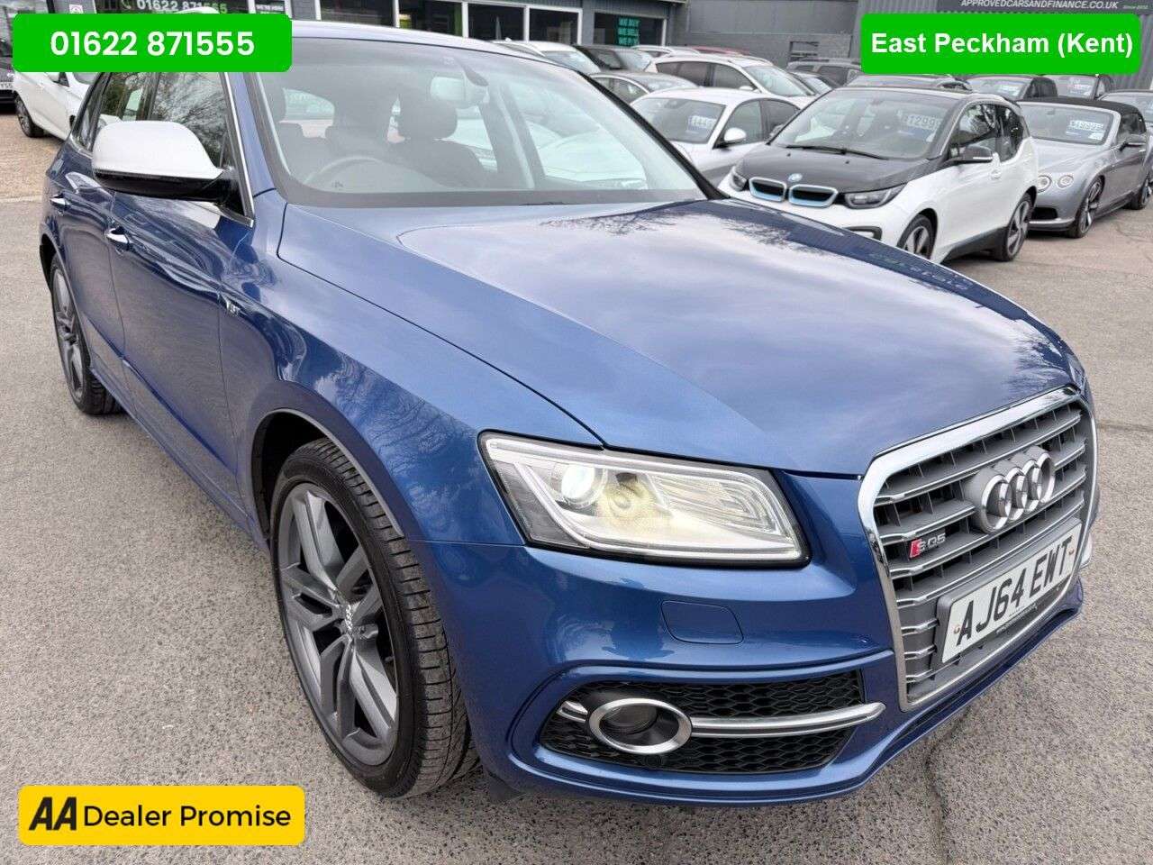 A 2015 AUDI SQ5 Blue 3.0 BiTDI V6 SUV, 61,000 miles, Automatic quattro, Full Audi History, A 2015 AUDI SQ5 Blue 3.0 BiTDI V6 SUV, 61,000 miles, Automatic quattro, Full Audi History,