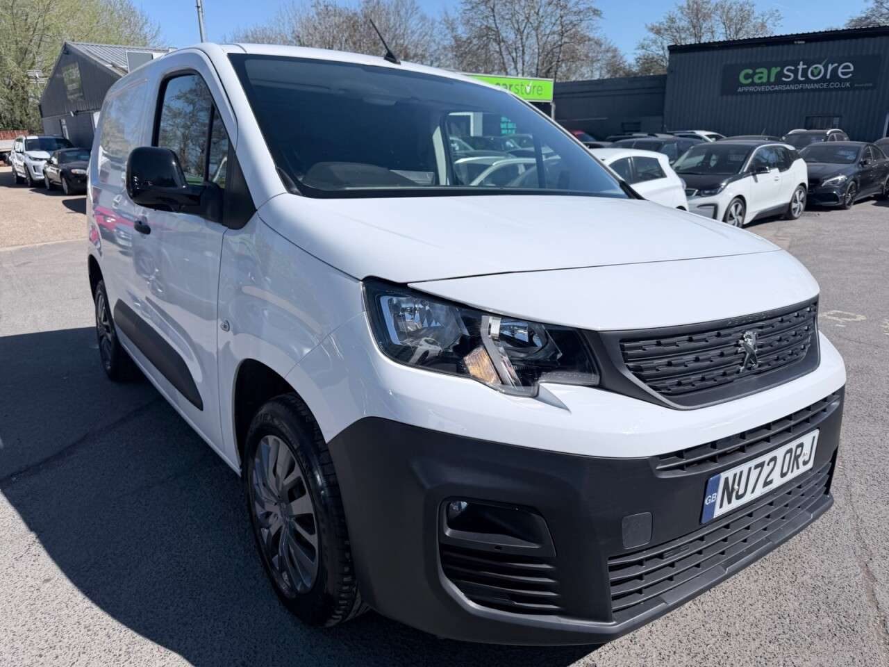 A 2022 PEUGEOT PARTNER White 1.5 BlueHDi Euro 6 panel van, 47,000 miles, ULEZ compliant, 5-Speed m A 2022 PEUGEOT PARTNER White 1.5 BlueHDi Euro 6 panel van, 47,000 miles, ULEZ compliant, 5-Speed m