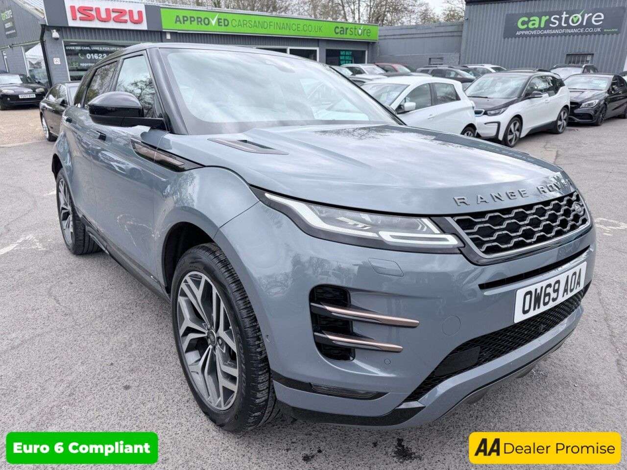 A 2020 LAND ROVER RANGE ROVER EVOQUE Grey 2.0 D180 First Edition Euro 6 SUV, 31,800 miles, ULEZ compliant, Autom A 2020 LAND ROVER RANGE ROVER EVOQUE Grey 2.0 D180 First Edition Euro 6 SUV, 31,800 miles, ULEZ compliant, Autom