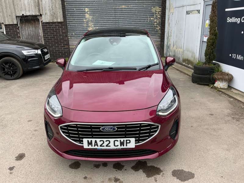 A 2022 FORD FIESTA Red 1.0T EcoBoost MHEV Titanium Vignale hatchback, 16,250 miles, ULEZ compl A 2022 FORD FIESTA Red 1.0T EcoBoost MHEV Titanium Vignale hatchback, 16,250 miles, ULEZ compl