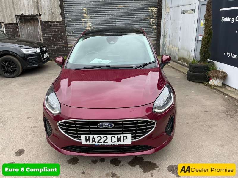 A 2022 FORD FIESTA Red 1.0T EcoBoost MHEV Titanium Vignale hatchback, 16,250 miles, ULEZ compl A 2022 FORD FIESTA Red 1.0T EcoBoost MHEV Titanium Vignale hatchback, 16,250 miles, ULEZ compl