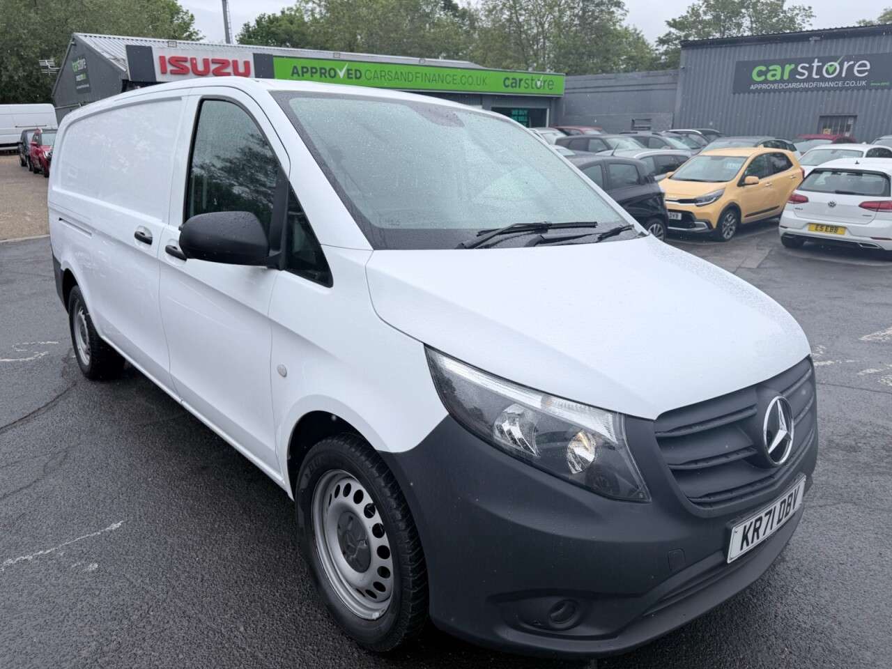 A 2021 MERCEDES-BENZ VITO White 2.0 116 CDI Progressive Euro 6 panel van, 35,900 miles, ULEZ complian A 2021 MERCEDES-BENZ VITO White 2.0 116 CDI Progressive Euro 6 panel van, 35,900 miles, ULEZ complian