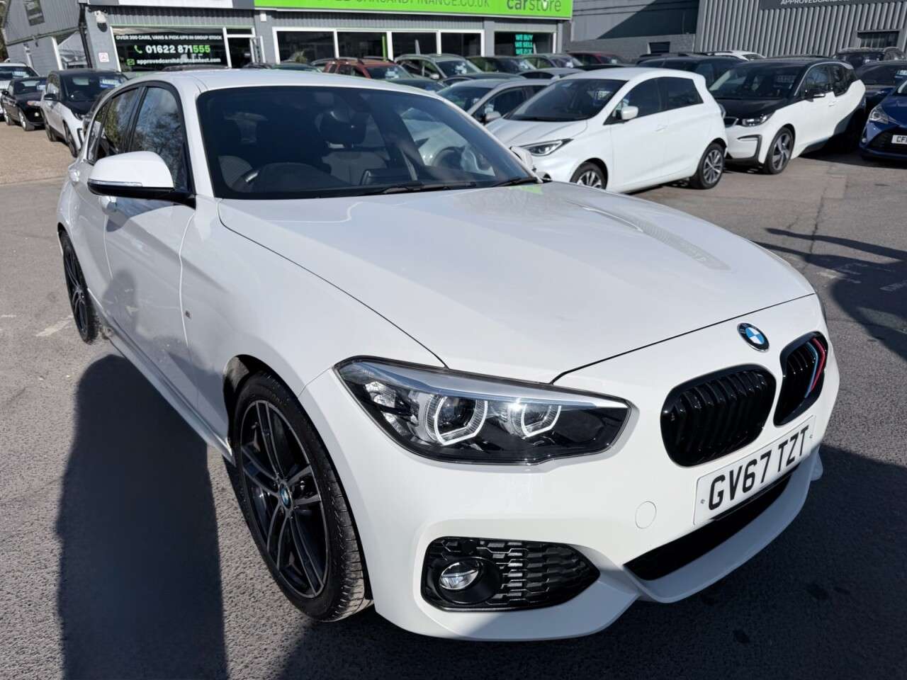 A 2018 BMW 1 SERIES White 1.5 116d M Sport Shadow Edition, 40,000 miles, ULEZ compliant, 6-spee A 2018 BMW 1 SERIES White 1.5 116d M Sport Shadow Edition, 40,000 miles, ULEZ compliant, 6-spee