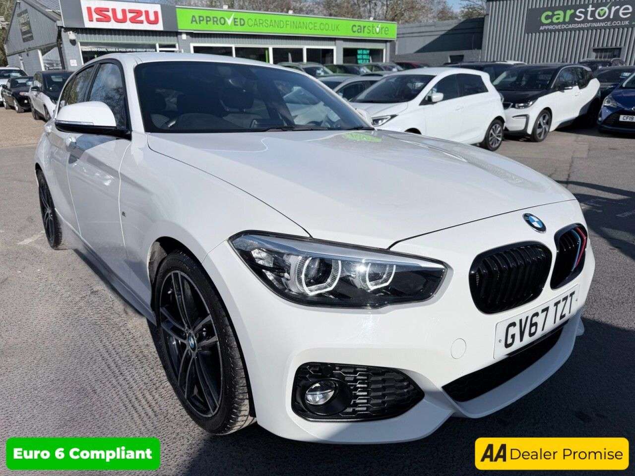 A 2018 BMW 1 SERIES White 1.5 116d M Sport Shadow Edition, 40,000 miles, ULEZ compliant, 6-spee A 2018 BMW 1 SERIES White 1.5 116d M Sport Shadow Edition, 40,000 miles, ULEZ compliant, 6-spee