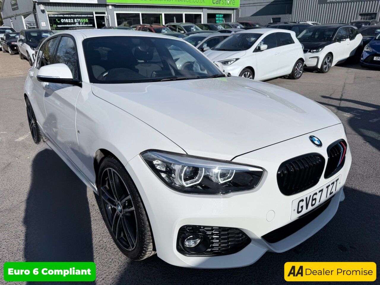 A 2018 BMW 1 SERIES White 1.5 116d M Sport Shadow Edition, 40,000 miles, ULEZ compliant, 6-spee A 2018 BMW 1 SERIES White 1.5 116d M Sport Shadow Edition, 40,000 miles, ULEZ compliant, 6-spee