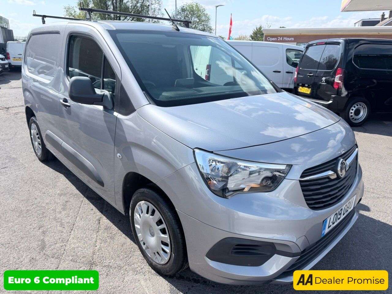 A 2019 VAUXHALL COMBO Grey 1.6 Turbo D 2000 Sportive panel van, 72,000 miles, ULEZ compliant, 5-S A 2019 VAUXHALL COMBO Grey 1.6 Turbo D 2000 Sportive panel van, 72,000 miles, ULEZ compliant, 5-S