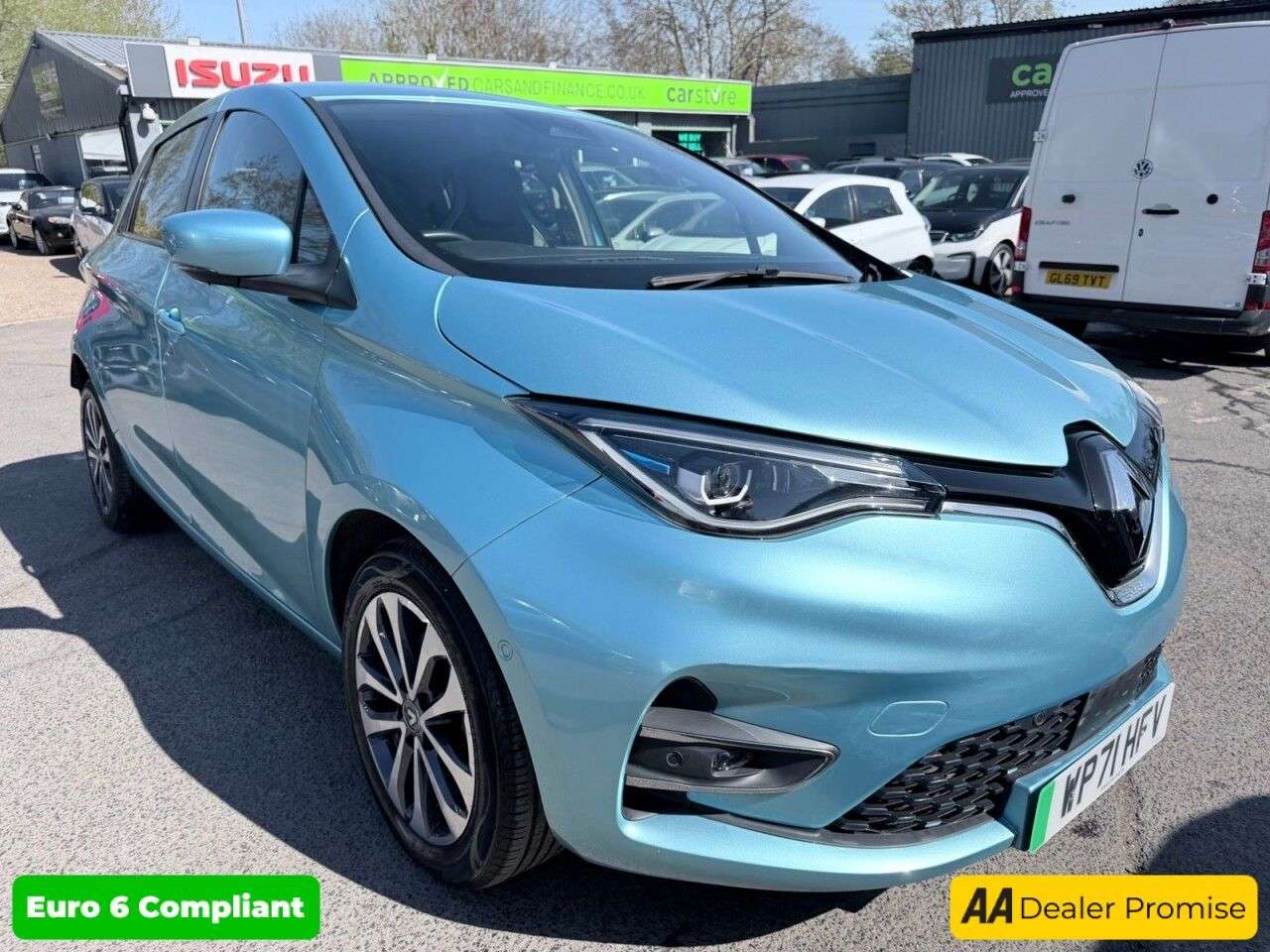 A 2021 RENAULT ZOE Blue R135 EV50 GT Line electric hatchback, 29,700 miles, Automatic, Part le A 2021 RENAULT ZOE Blue R135 EV50 GT Line electric hatchback, 29,700 miles, Automatic, Part le