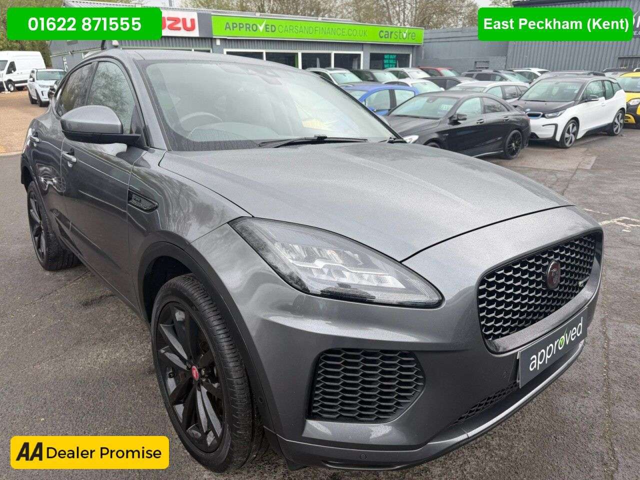 A 2019 JAGUAR E-PACE Grey 2.0 D240 R-Dynamic HSE SUV, 47,000 miles, ULEZ compliant, Automatic AW A 2019 JAGUAR E-PACE Grey 2.0 D240 R-Dynamic HSE SUV, 47,000 miles, ULEZ compliant, Automatic AW
