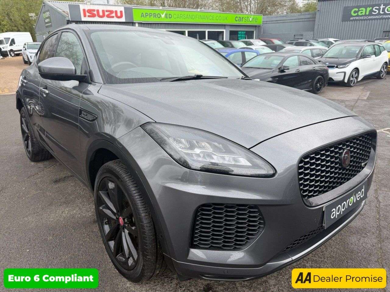 A 2019 JAGUAR E-PACE Grey 2.0 D240 R-Dynamic HSE SUV, 47,000 miles, ULEZ compliant, Automatic AW A 2019 JAGUAR E-PACE Grey 2.0 D240 R-Dynamic HSE SUV, 47,000 miles, ULEZ compliant, Automatic AW