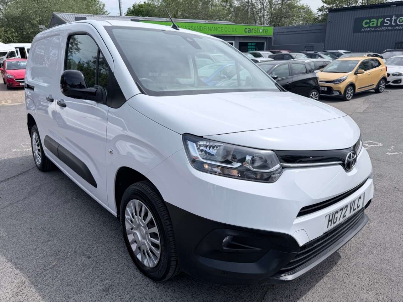 A 2023 TOYOTA PROACE CITY White 1.5 BlueHDi Icon panel van, 23,600 miles, Euro 6, 6-speed manual, 8in A 2023 TOYOTA PROACE CITY White 1.5 BlueHDi Icon panel van, 23,600 miles, Euro 6, 6-speed manual, 8in