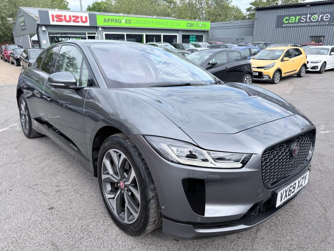 A 2019 JAGUAR I-PACE Grey 400 90kWh HSE electric SUV, 36,400 miles, Automatic 4WD, 20in Alloys, A 2019 JAGUAR I-PACE Grey 400 90kWh HSE electric SUV, 36,400 miles, Automatic 4WD, 20in Alloys,