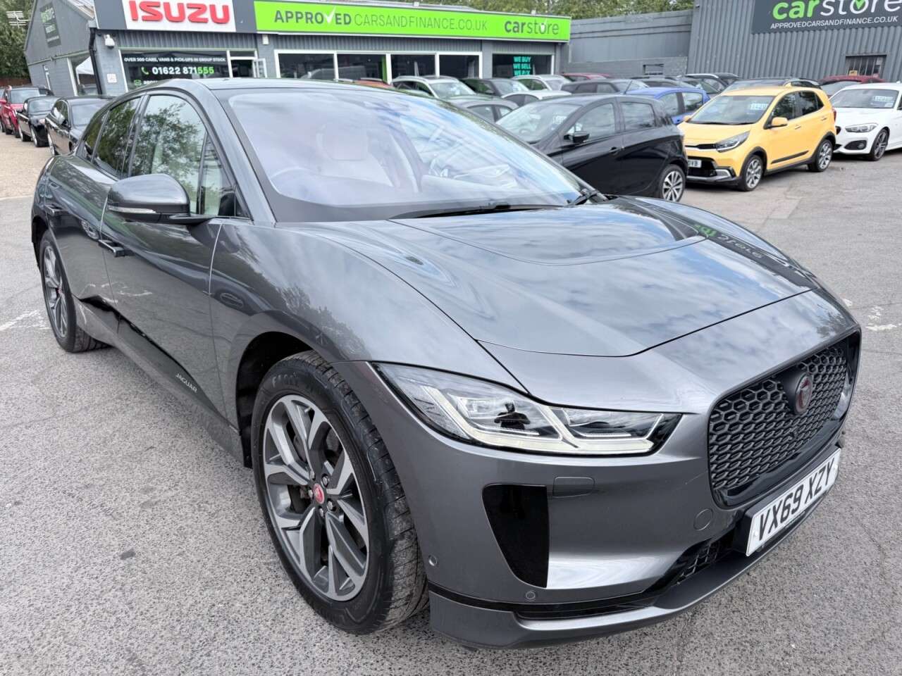 A 2019 JAGUAR I-PACE Grey 400 90kWh HSE electric SUV, 36,400 miles, Automatic 4WD, 20in Alloys, A 2019 JAGUAR I-PACE Grey 400 90kWh HSE electric SUV, 36,400 miles, Automatic 4WD, 20in Alloys,