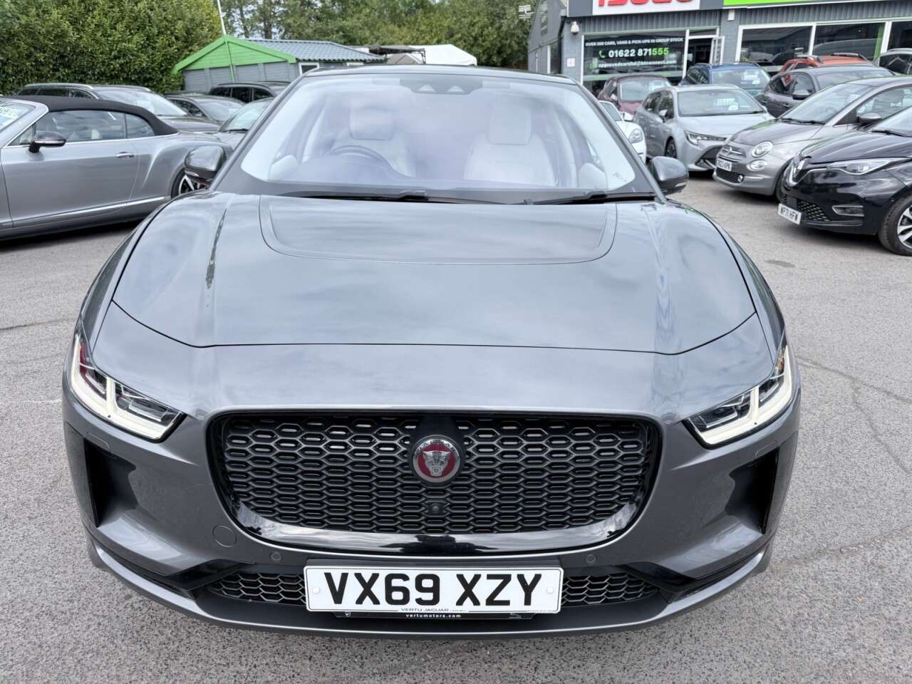 A 2019 JAGUAR I-PACE Grey 400 90kWh HSE electric SUV, 36,400 miles, Automatic 4WD, 20in Alloys, A 2019 JAGUAR I-PACE Grey 400 90kWh HSE electric SUV, 36,400 miles, Automatic 4WD, 20in Alloys,