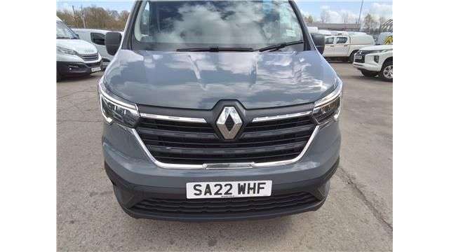 A 2022 RENAULT TRAFIC Grey 2.0 dCi Blue SL28 Business van, 74,200 miles, Euro 6, ULEZ compliant, A 2022 RENAULT TRAFIC Grey 2.0 dCi Blue SL28 Business van, 74,200 miles, Euro 6, ULEZ compliant,