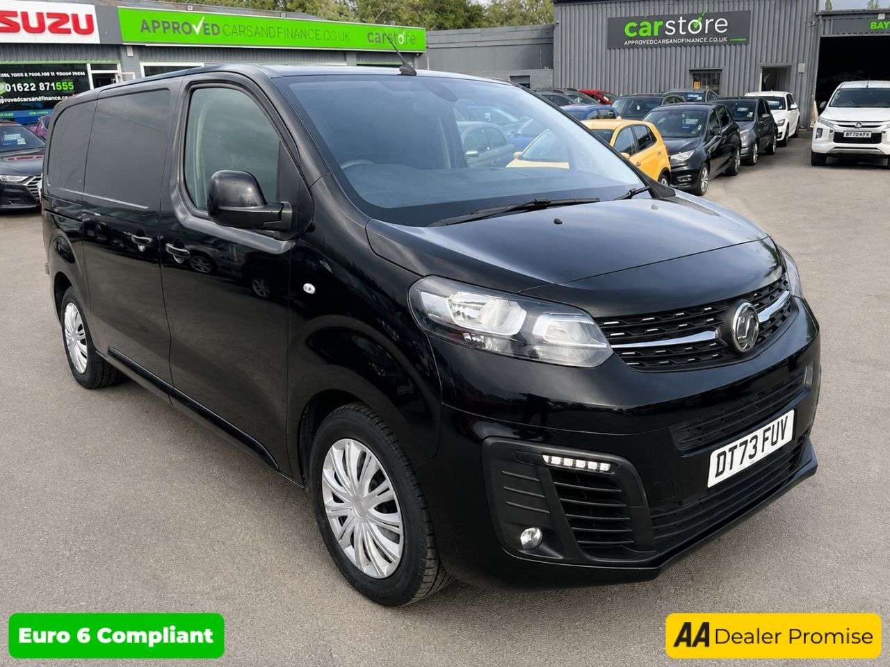 A 2023 VAUXHALL VIVARO Black 1.5 Turbo D 2700 Pro panel van, 30,700 miles, Euro 6, ULEZ compliant, A 2023 VAUXHALL VIVARO Black 1.5 Turbo D 2700 Pro panel van, 30,700 miles, Euro 6, ULEZ compliant,