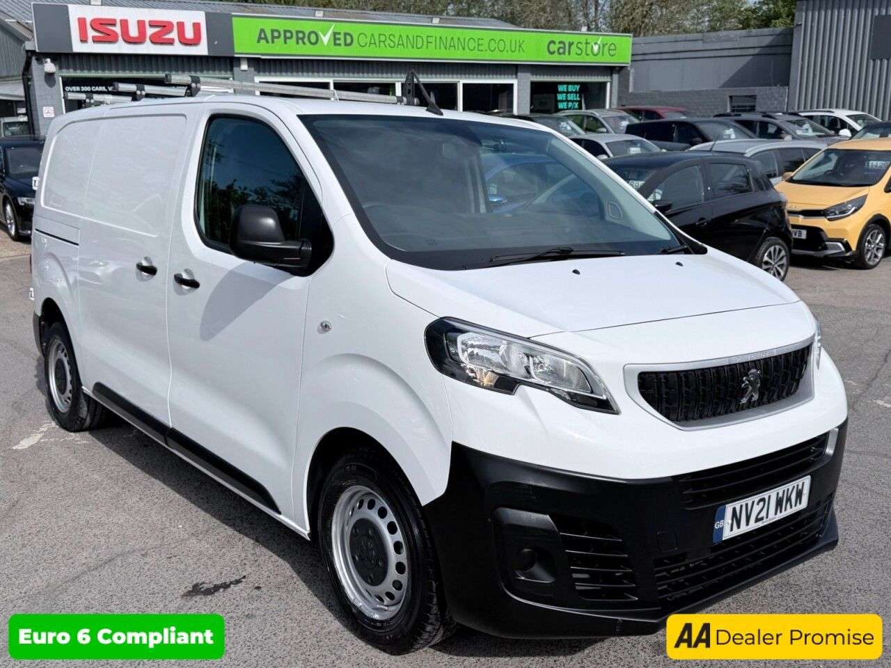 A 2021 PEUGEOT EXPERT White 2.0 BlueHDi Euro 6 panel van, 22,700 miles, ULEZ compliant, 6-Speed m A 2021 PEUGEOT EXPERT White 2.0 BlueHDi Euro 6 panel van, 22,700 miles, ULEZ compliant, 6-Speed m