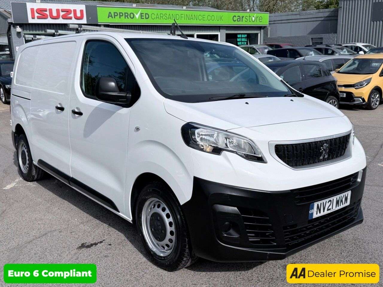 A 2021 PEUGEOT EXPERT White 2.0 BlueHDi Euro 6 panel van, 22,700 miles, ULEZ compliant, 6-Speed m A 2021 PEUGEOT EXPERT White 2.0 BlueHDi Euro 6 panel van, 22,700 miles, ULEZ compliant, 6-Speed m