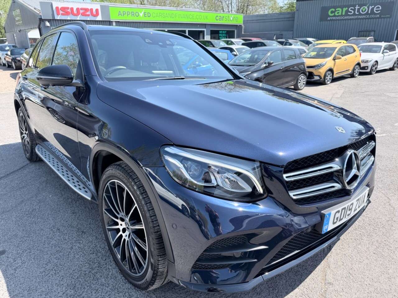 A 2019 MERCEDES-BENZ GLC Blue 2.0 GLC250 AMG Night Edition SUV, 68,900 miles, Euro 6, Automatic 4MAT A 2019 MERCEDES-BENZ GLC Blue 2.0 GLC250 AMG Night Edition SUV, 68,900 miles, Euro 6, Automatic 4MAT