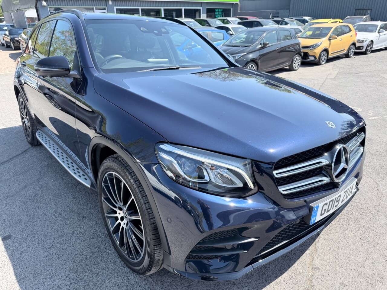 A 2019 MERCEDES-BENZ GLC Blue 2.0 GLC250 AMG Night Edition SUV, 68,900 miles, Euro 6, Automatic 4MAT A 2019 MERCEDES-BENZ GLC Blue 2.0 GLC250 AMG Night Edition SUV, 68,900 miles, Euro 6, Automatic 4MAT
