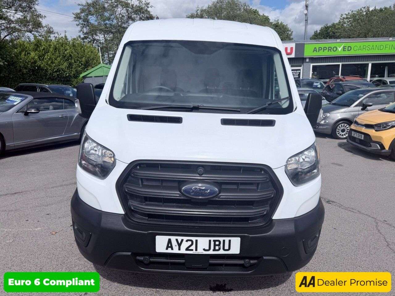 A 2021 FORD TRANSIT White 2.0 350 EcoBlue panel van, 32,000 miles, Euro 6, ULEZ compliant, 6-Sp A 2021 FORD TRANSIT White 2.0 350 EcoBlue panel van, 32,000 miles, Euro 6, ULEZ compliant, 6-Sp