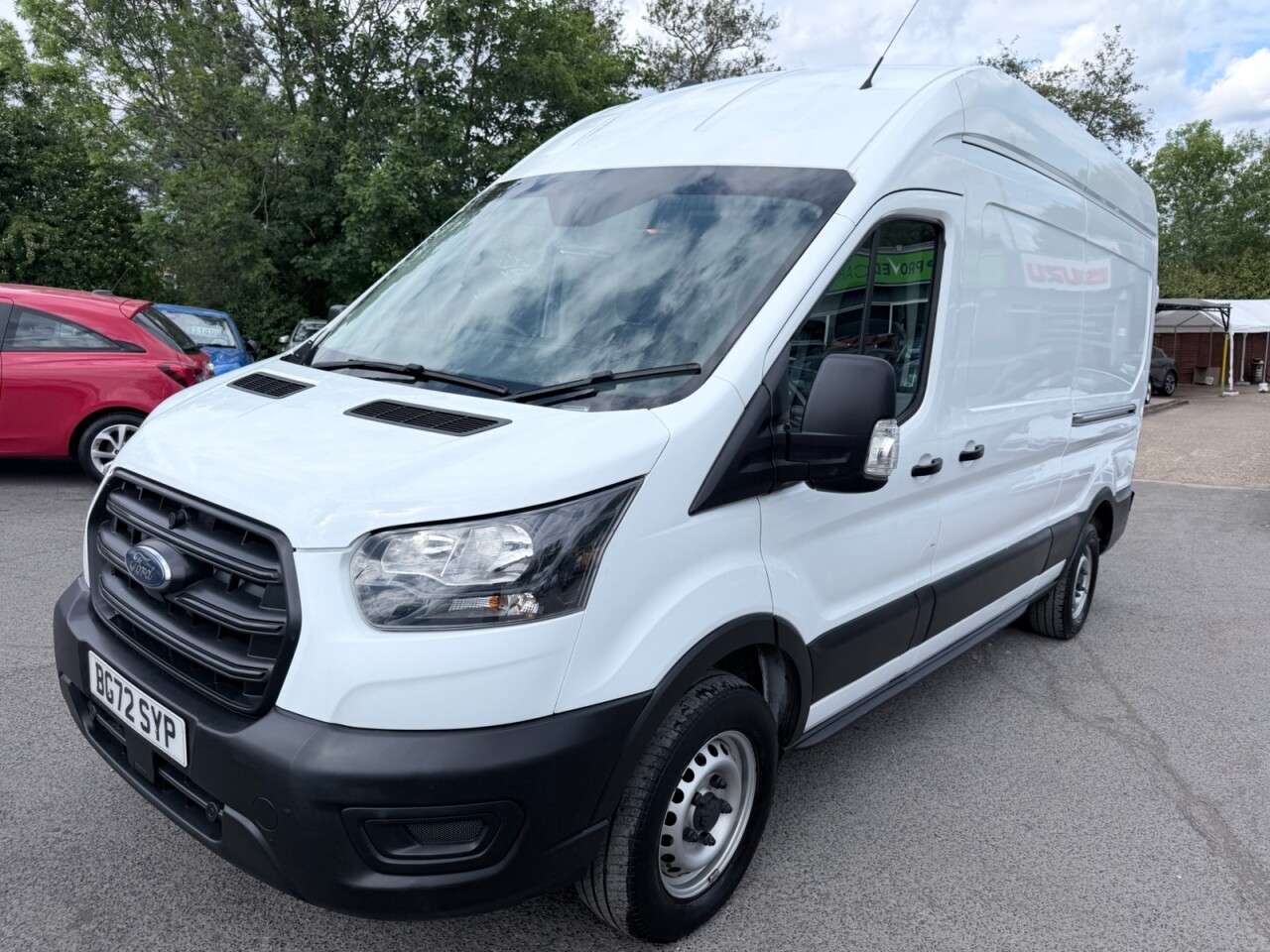 A 2022 FORD TRANSIT White 2.0 350 EcoBlue panel van, 35,700 miles, Euro 6, ULEZ compliant, 6-Sp A 2022 FORD TRANSIT White 2.0 350 EcoBlue panel van, 35,700 miles, Euro 6, ULEZ compliant, 6-Sp