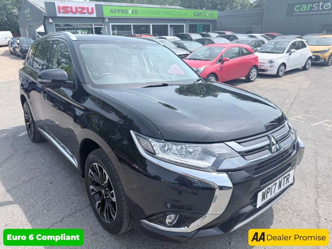 A 2017 MITSUBISHI OUTLANDER Black 2.0h 12kWh 4h PHEV SUV, 46,500 miles, ULEZ compliant, Automatic, 4WD, A 2017 MITSUBISHI OUTLANDER Black 2.0h 12kWh 4h PHEV SUV, 46,500 miles, ULEZ compliant, Automatic, 4WD,