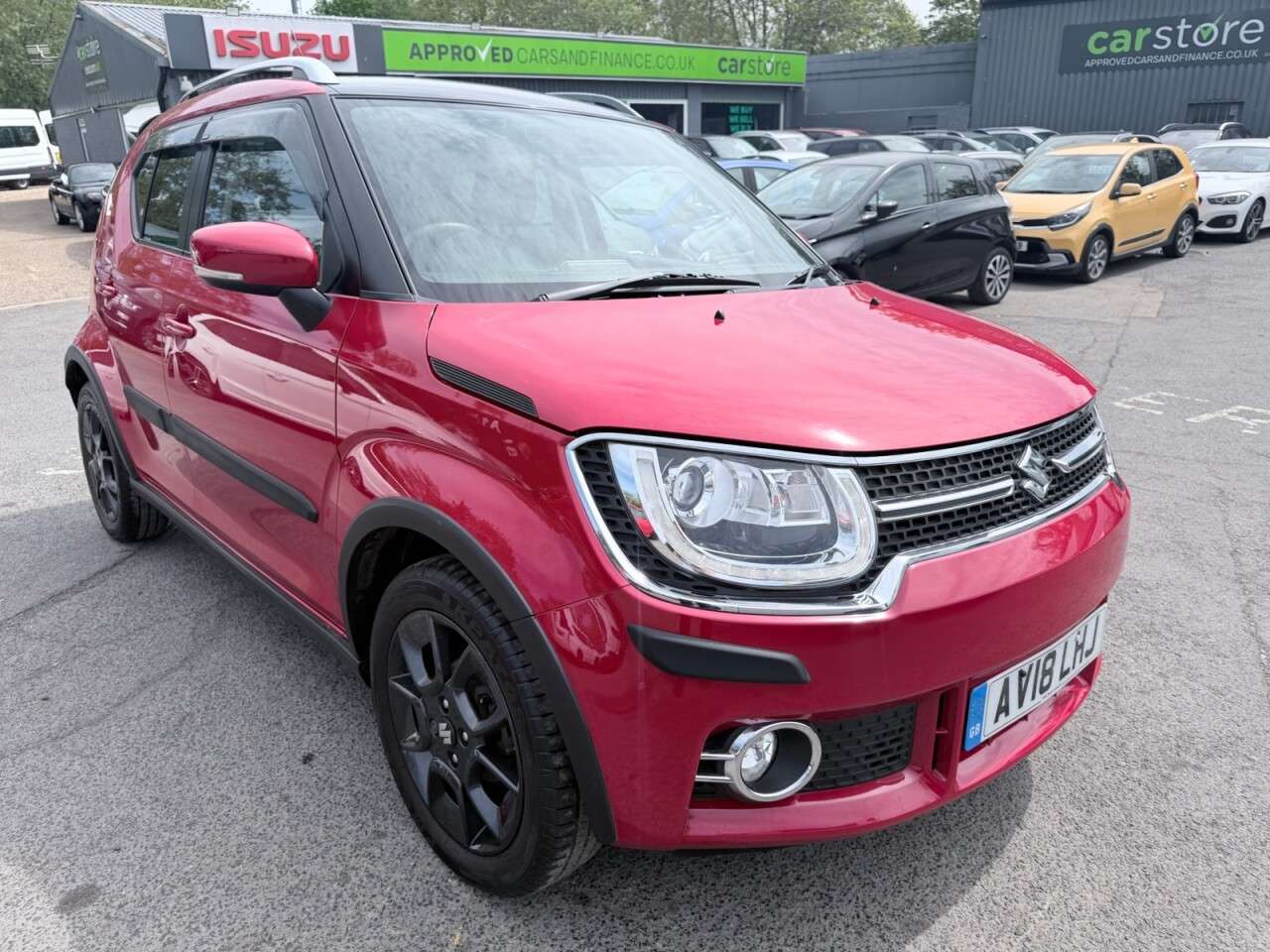 A 2018 SUZUKI IGNIS Red 1.2 Dualjet MHEV SZ5 ALLGRIP, 33,038 miles, Euro 6, ULEZ compliant, Man A 2018 SUZUKI IGNIS Red 1.2 Dualjet MHEV SZ5 ALLGRIP, 33,038 miles, Euro 6, ULEZ compliant, Man