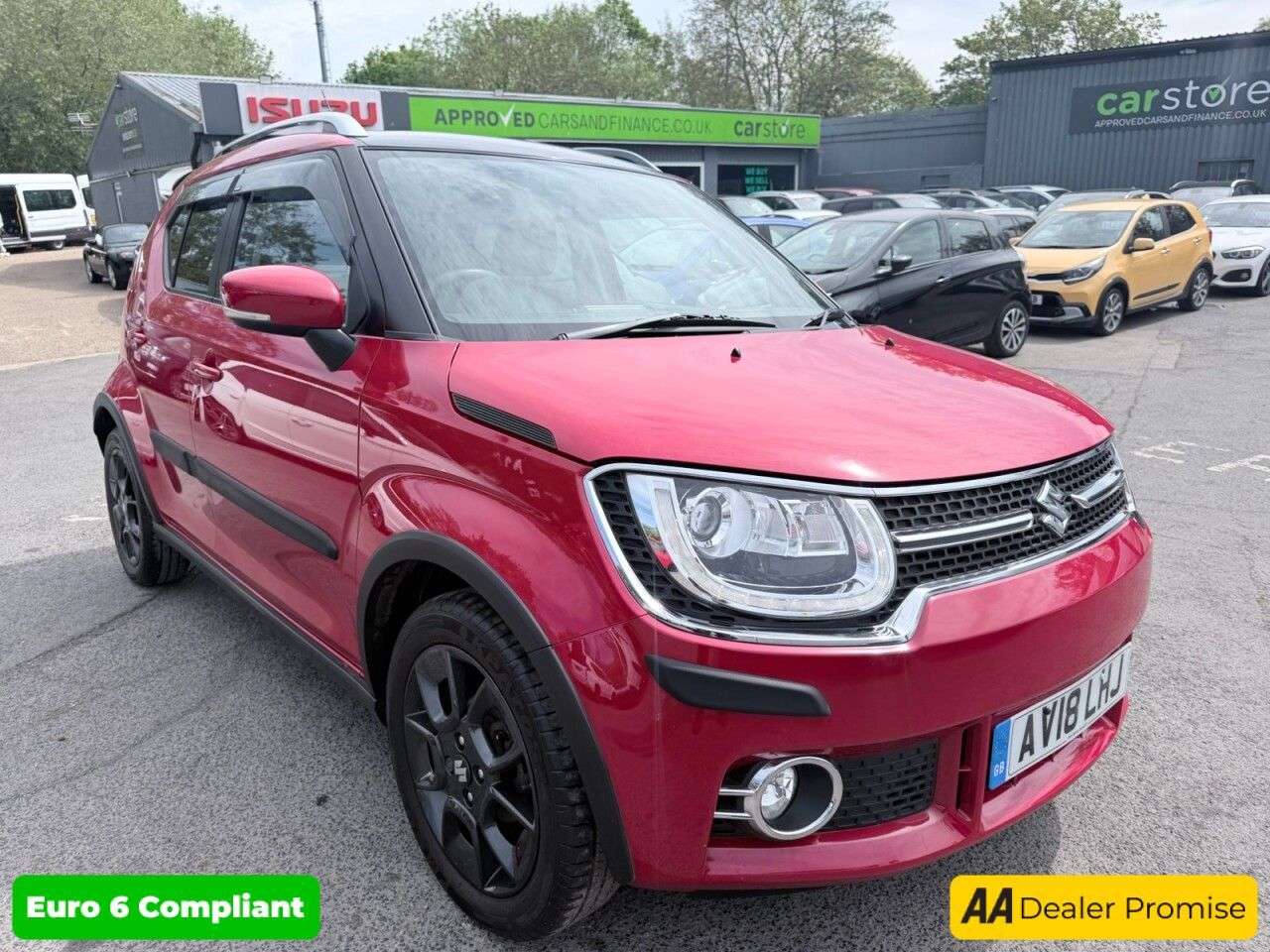 A 2018 SUZUKI IGNIS Red 1.2 Dualjet MHEV SZ5 ALLGRIP, 33,038 miles, Euro 6, ULEZ compliant, Man A 2018 SUZUKI IGNIS Red 1.2 Dualjet MHEV SZ5 ALLGRIP, 33,038 miles, Euro 6, ULEZ compliant, Man